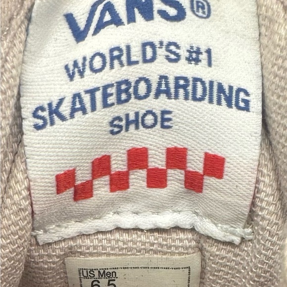 VANS Skate Old Skool Marshmallow/Violet. Mens Size 6.5 Woman’s 8 - Picture 8 of 9